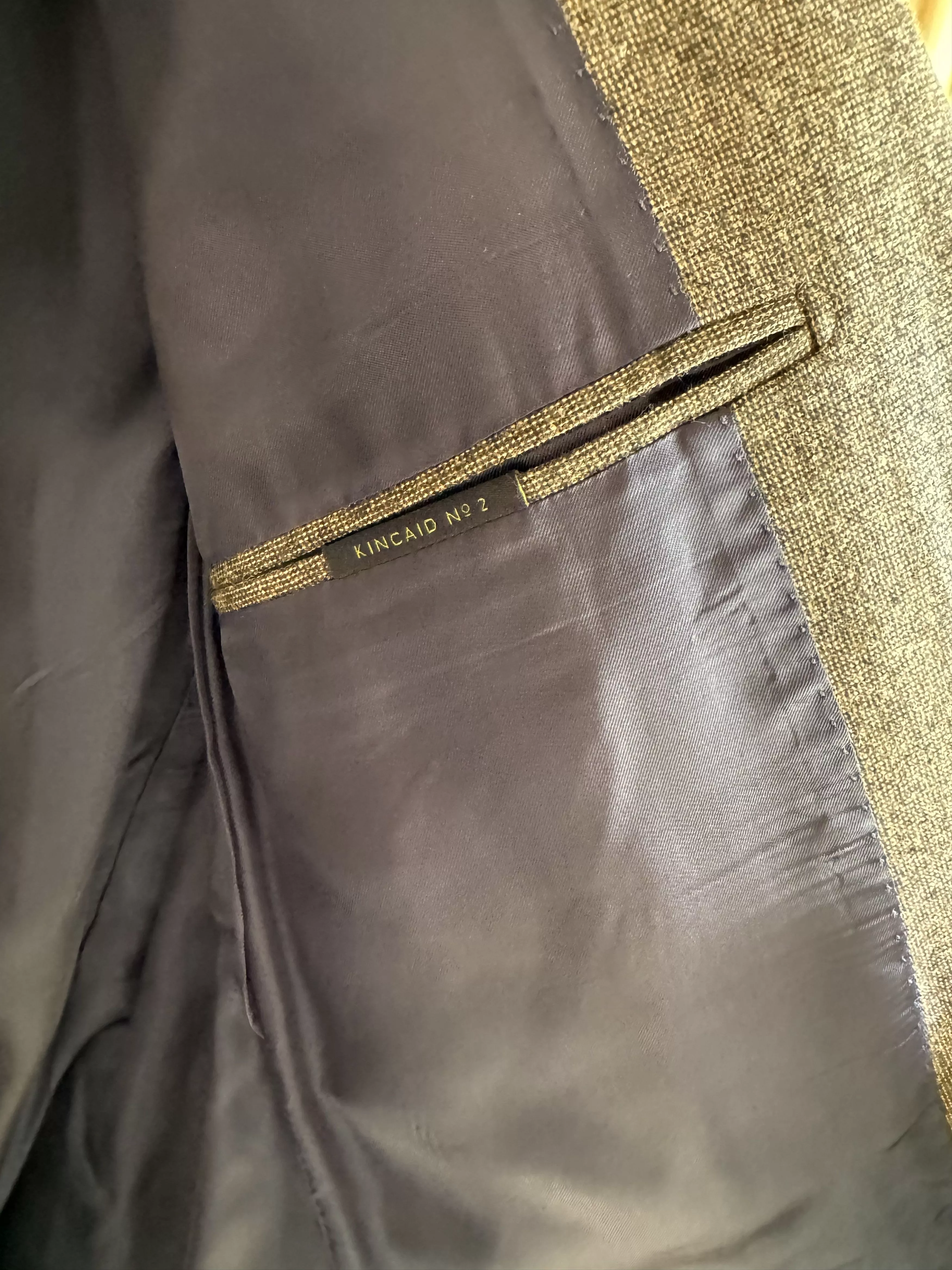 Sid Mashburn Suits Sid Mashburn Brown Tic Weave Flannel Suit 50IT (40R)