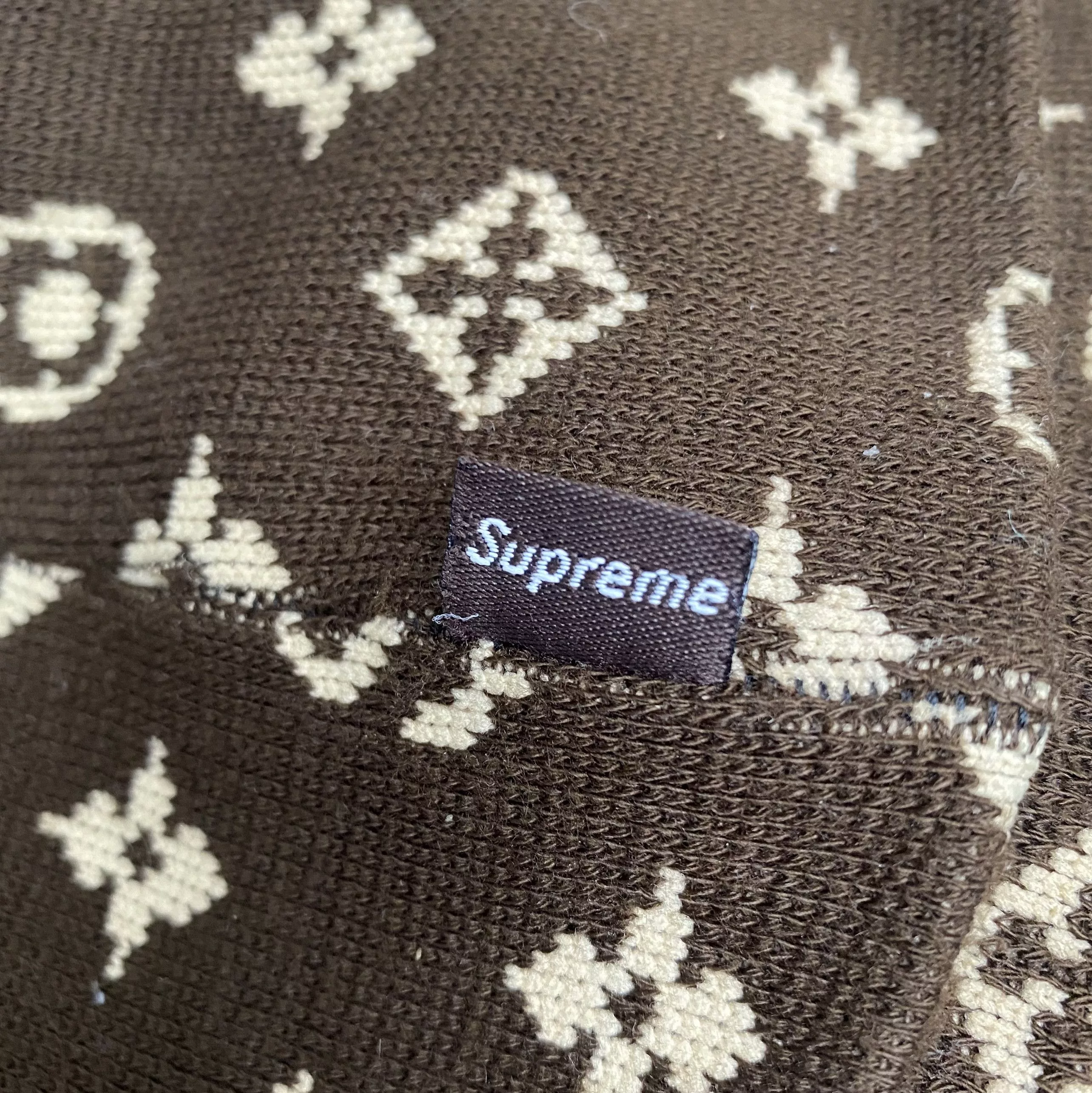 Supreme Hats OG 2001 Supreme Monogram LV Beanie Hats Multi
