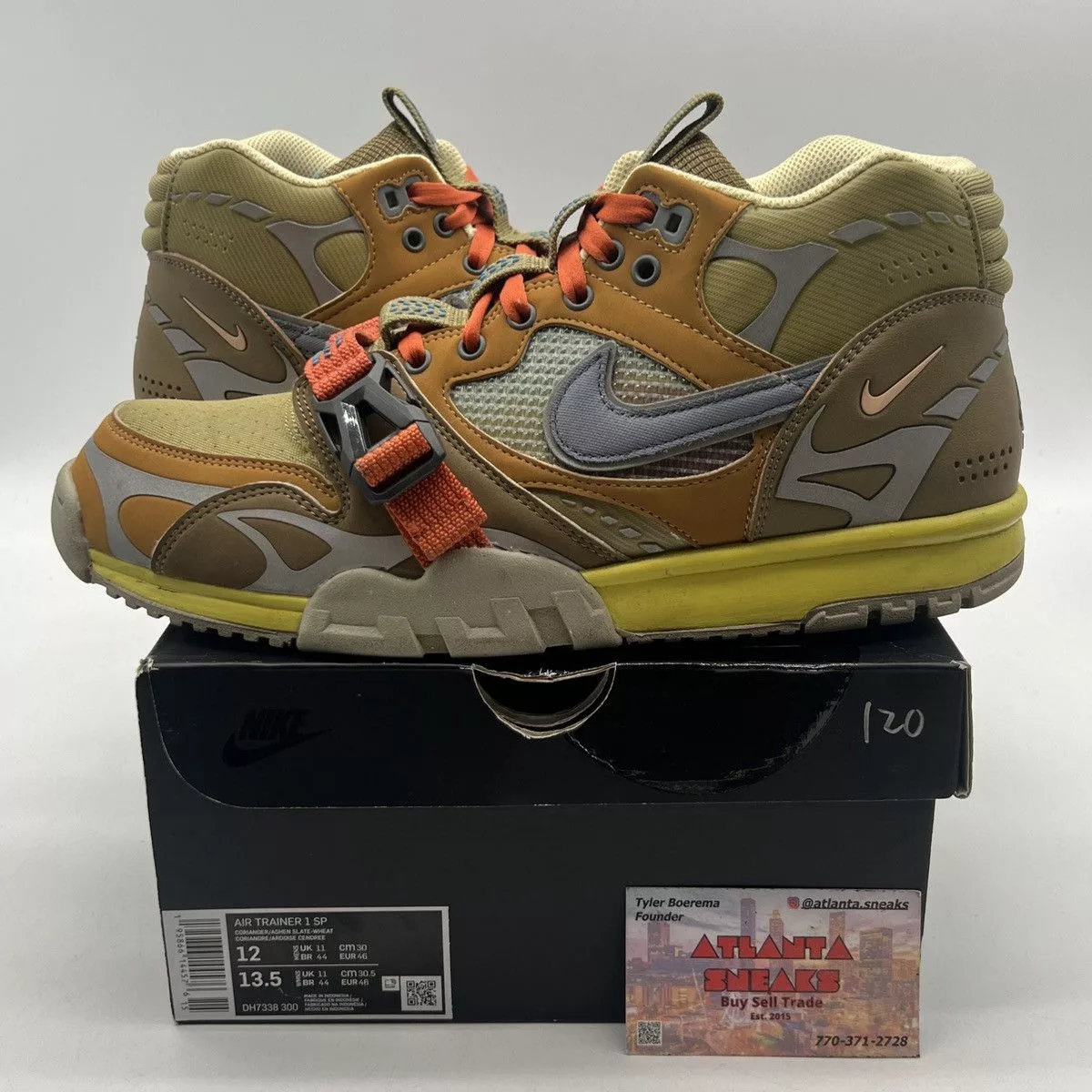 Nike Low Top Sneakers Nike Air trainer 1 coriander Yellow