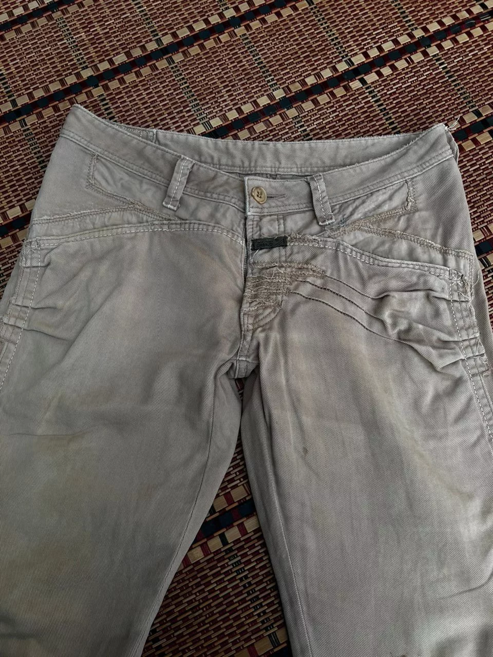 Marithe + Francois Girbaud Casual Pants Marithe + Francois Girbaud MFG Nice Pants Brown