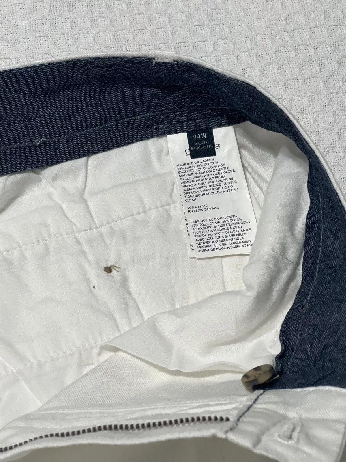 Nautica Shorts Flat Front Nautica 8.5 Shorts White
