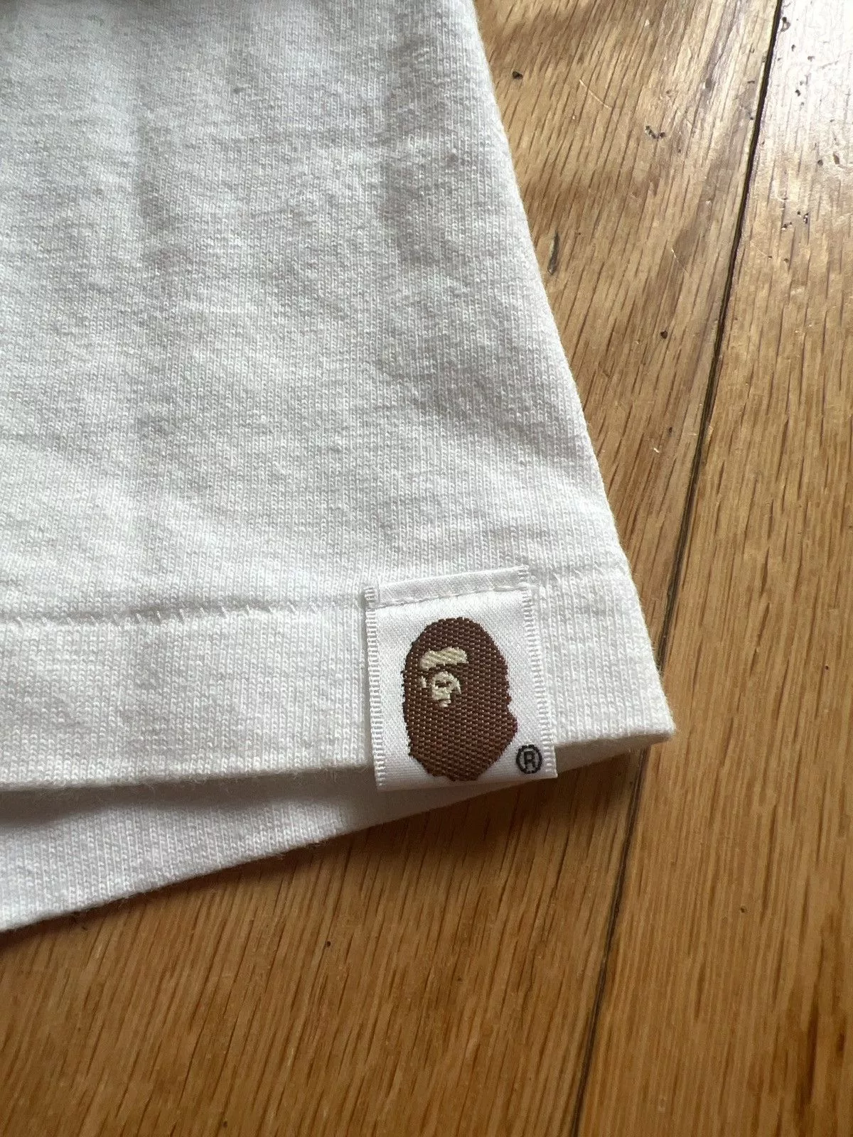 Bape Short Sleeve T Shirts Bape tee White