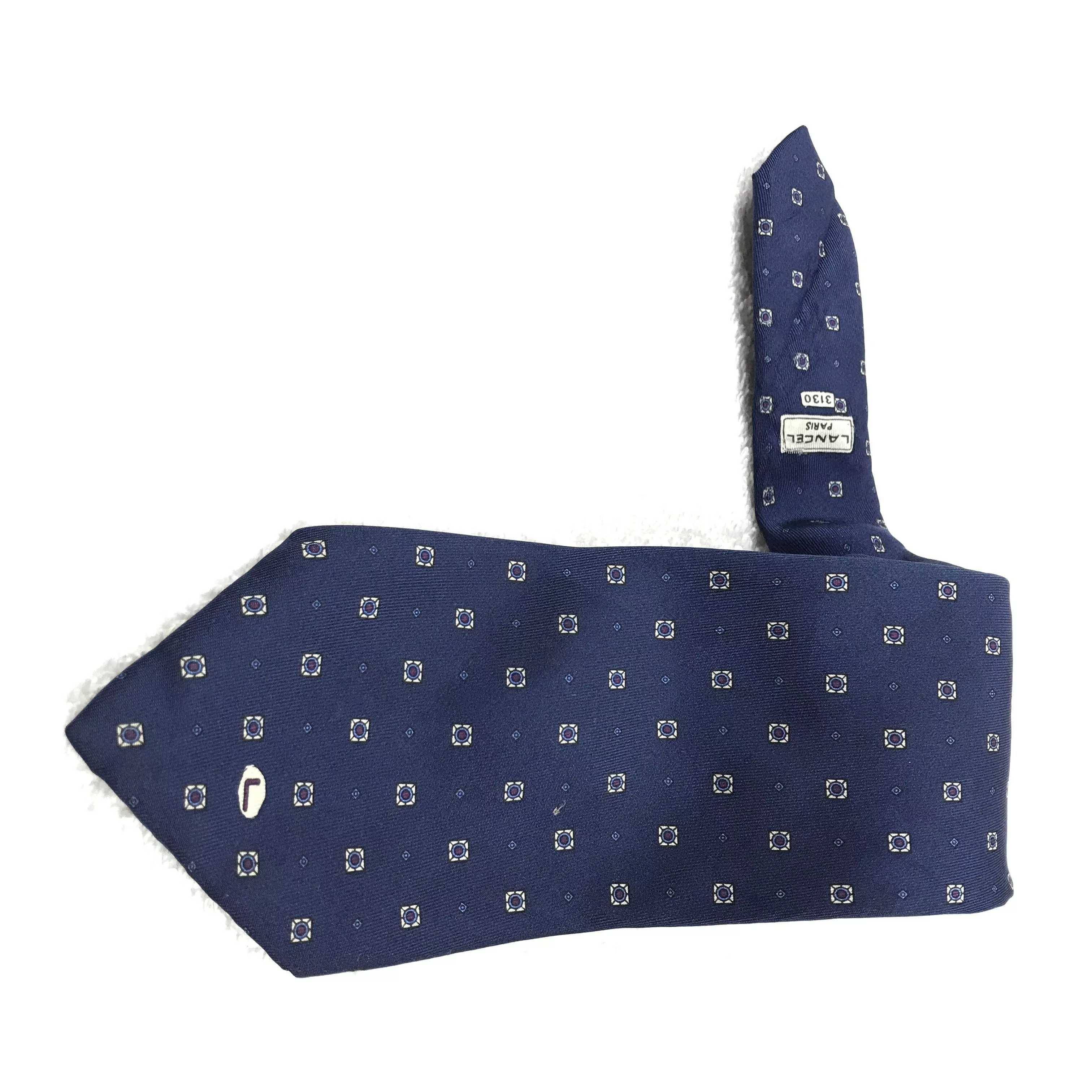 Lancel Ties Pocketsquares Lancel × Vintage IC304 Vintage Lancel Necktie Pure Silk Multi