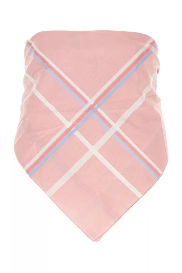 Prada Polos Prada Pink Cotton Top Multi