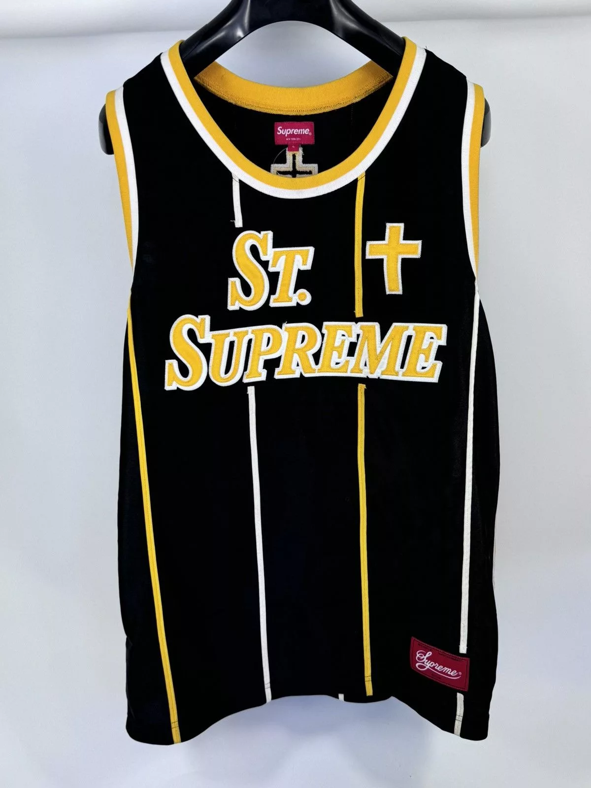 Supreme Jerseys ST. SUPREME VEST TANK Black