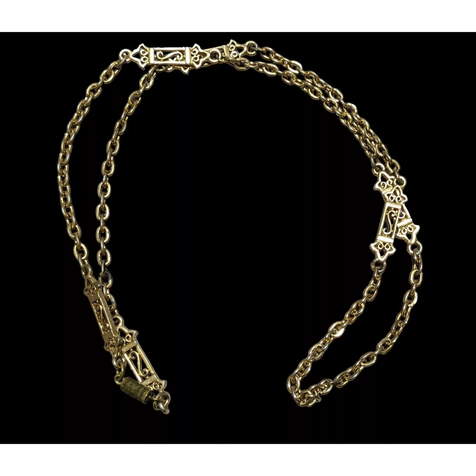 Other Necklaces Other Gold Decorative S Link Necklace Multi