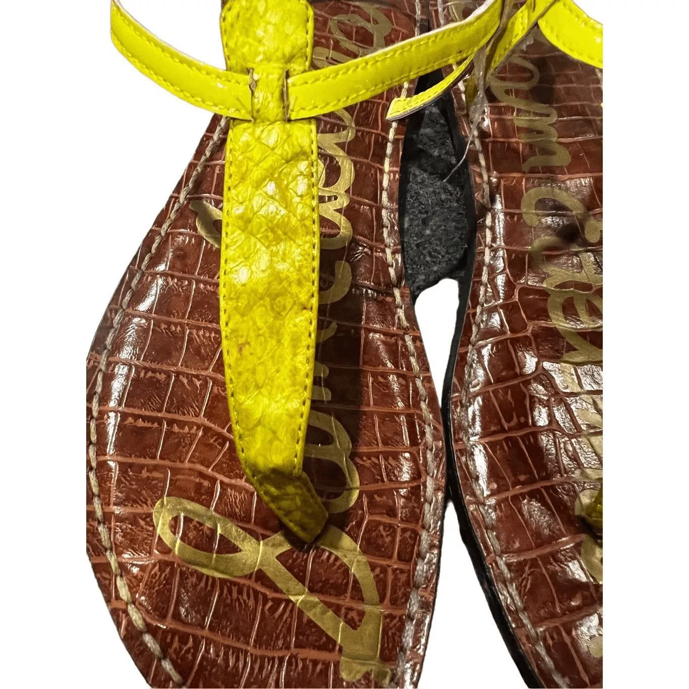 Sam Edelman Sandals Sam Edelman Green Sandals size 8.5 Yellow
