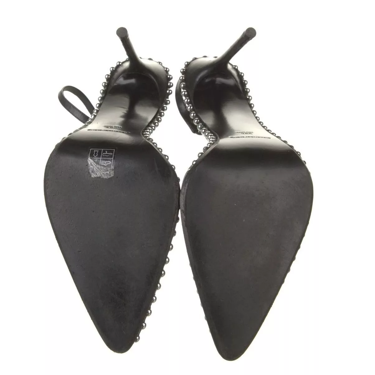 Alexander Wang Heels ALEXANDER WANG Leather Slingback Pumps 8.5 Black