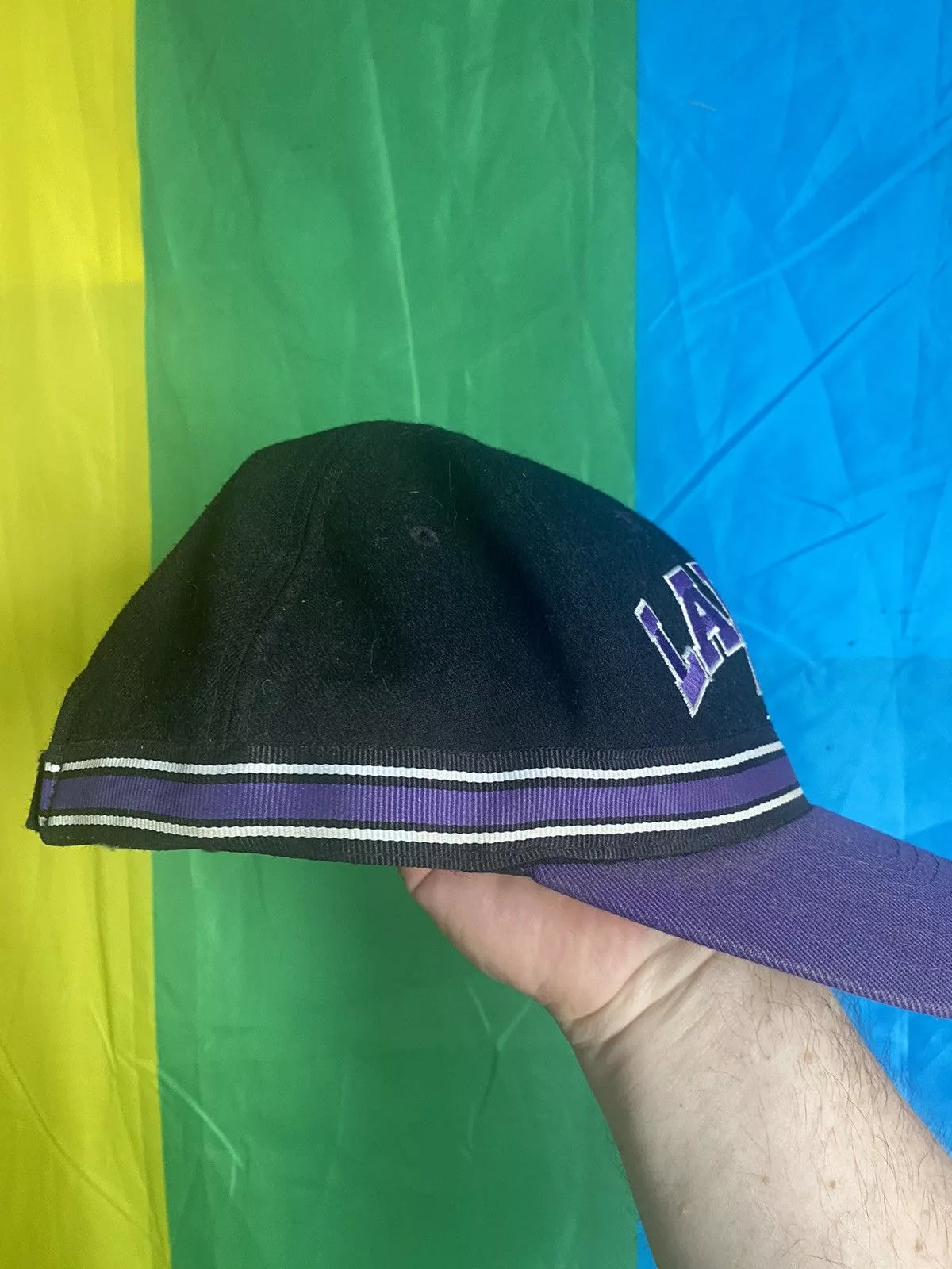 NBA Hats NBA × Starter Vintage Starter LA Lakers baseball hat one size Multi