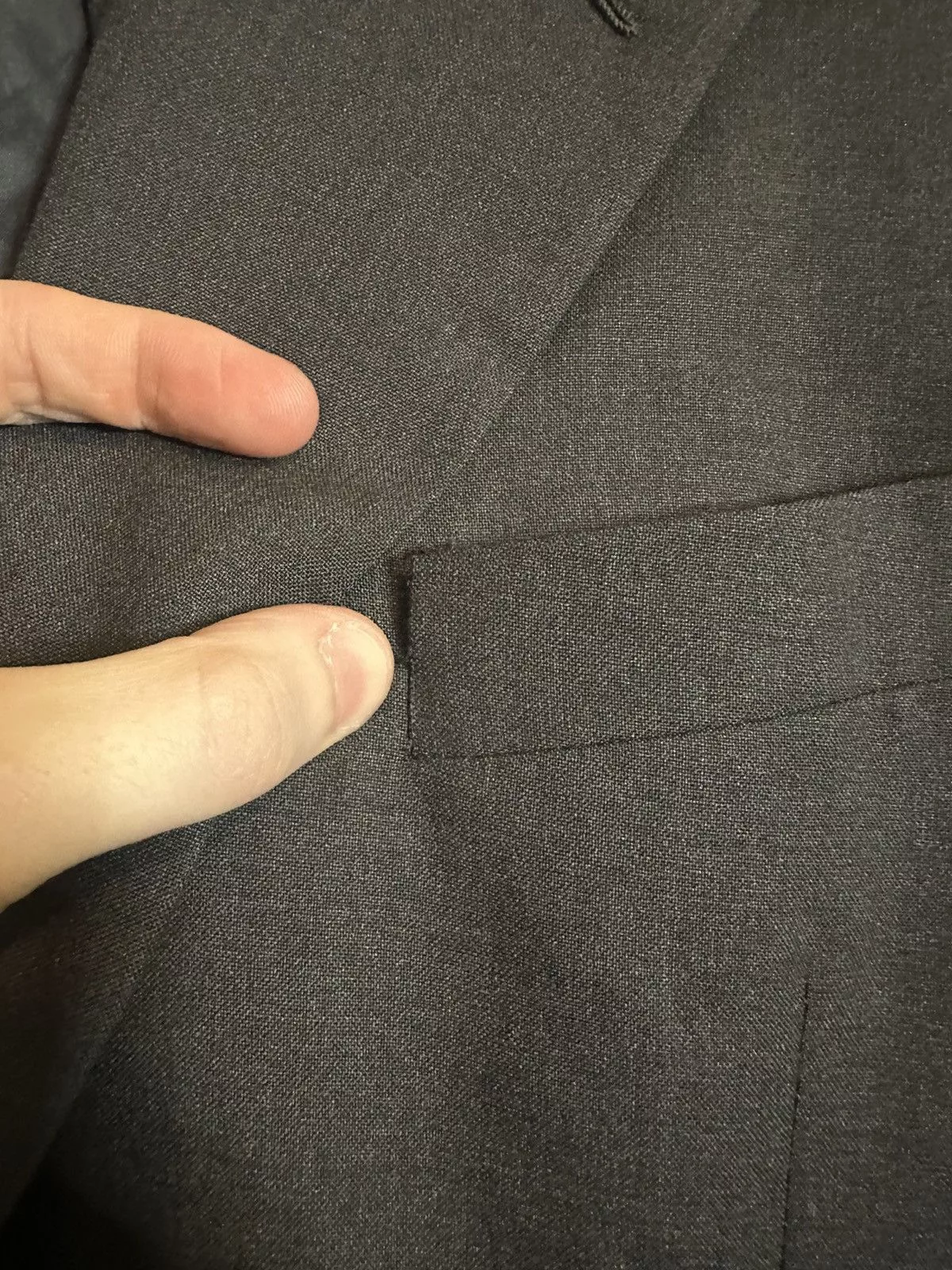Hickey Freeman Suits Hickey Freeman 2pc slate gray wool 2pc USA-made boardroom suit