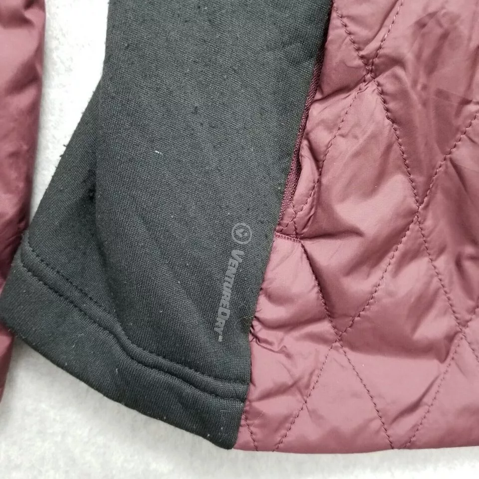 Champion Jackets Champion Jacket Womens Medium Pockets Full Zip Hooded Red