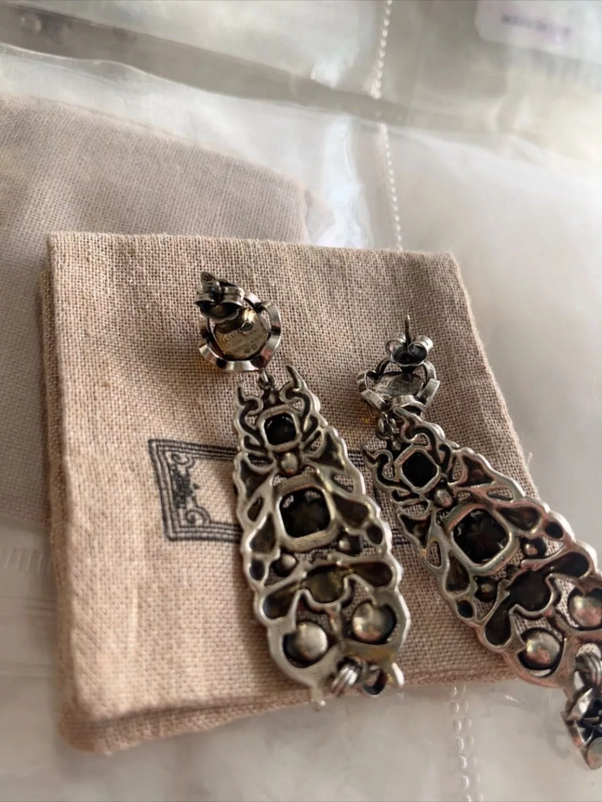 Gucci Earrings Gucci runway 925 silver earring