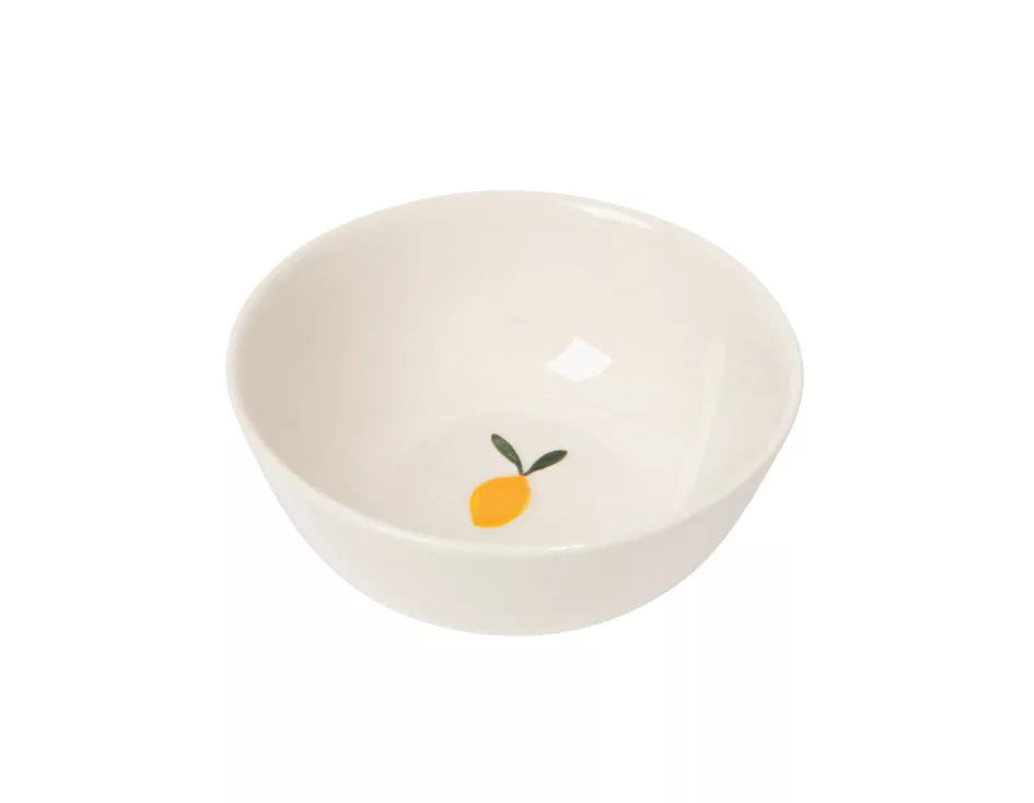 Lemon Embossed Bowl 4.75"
