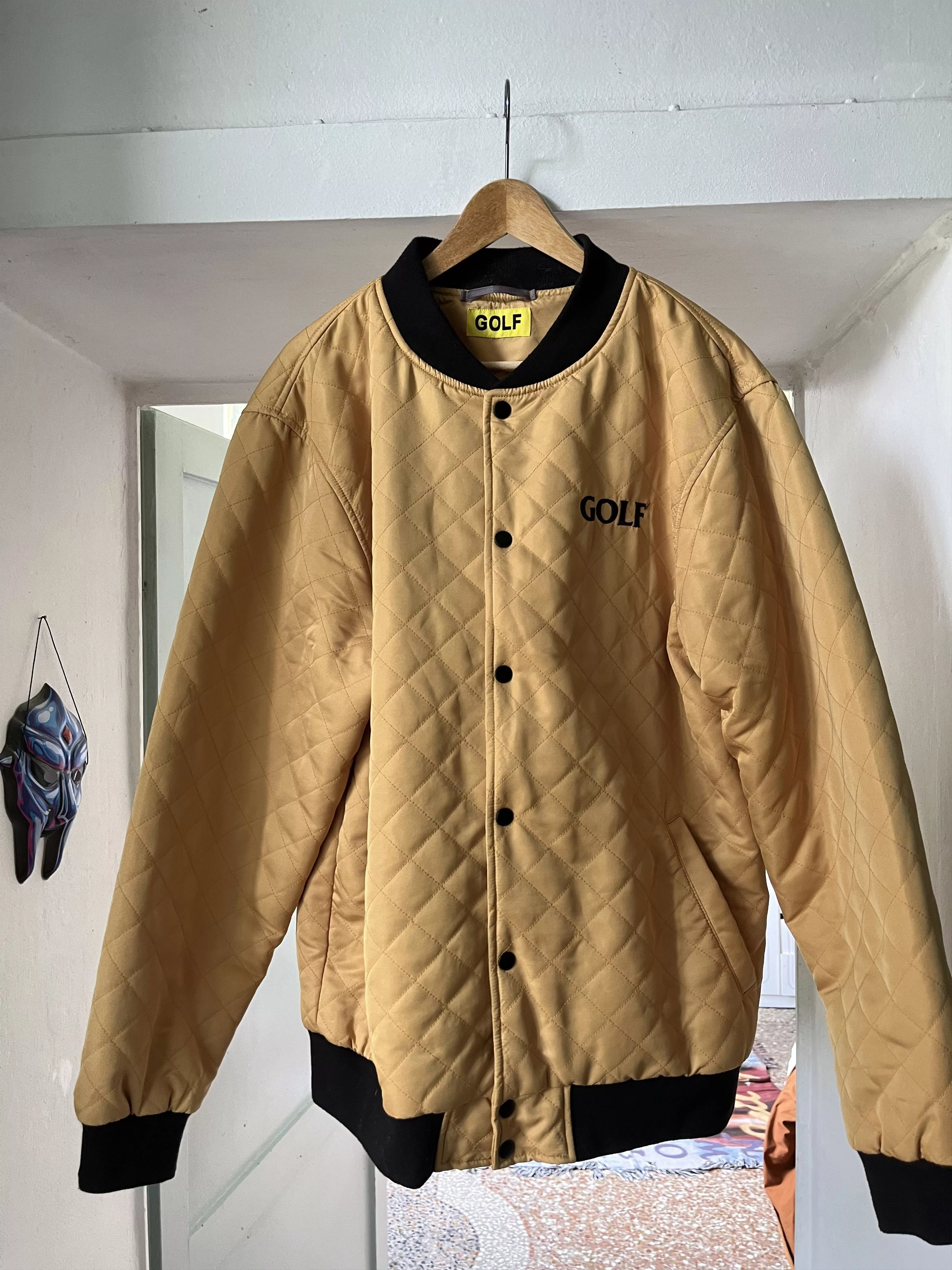 Golf Wang Bombers Golf Wang find some time bomber jacket Black