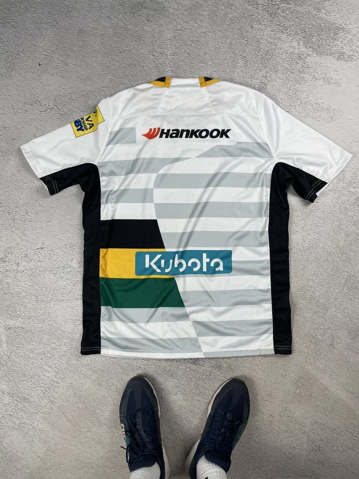 Macron Jerseys Macron × Vintage Vintage Northampton Saints Macron Rugby Team jersey blokcore White