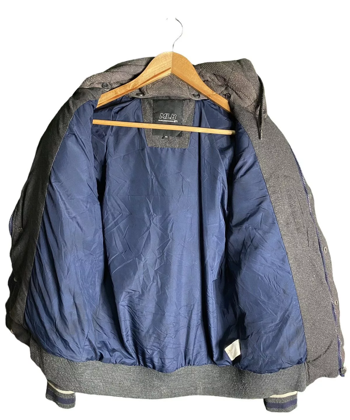 Japanese Brand Light Jackets Japanese Brand × MLB Mlb dodgers puffer down jacket Blue Sportswear