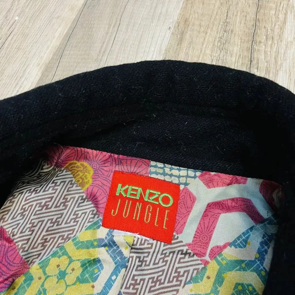 Kenzo Coats Kenzo Wool Coat Black Size fit M