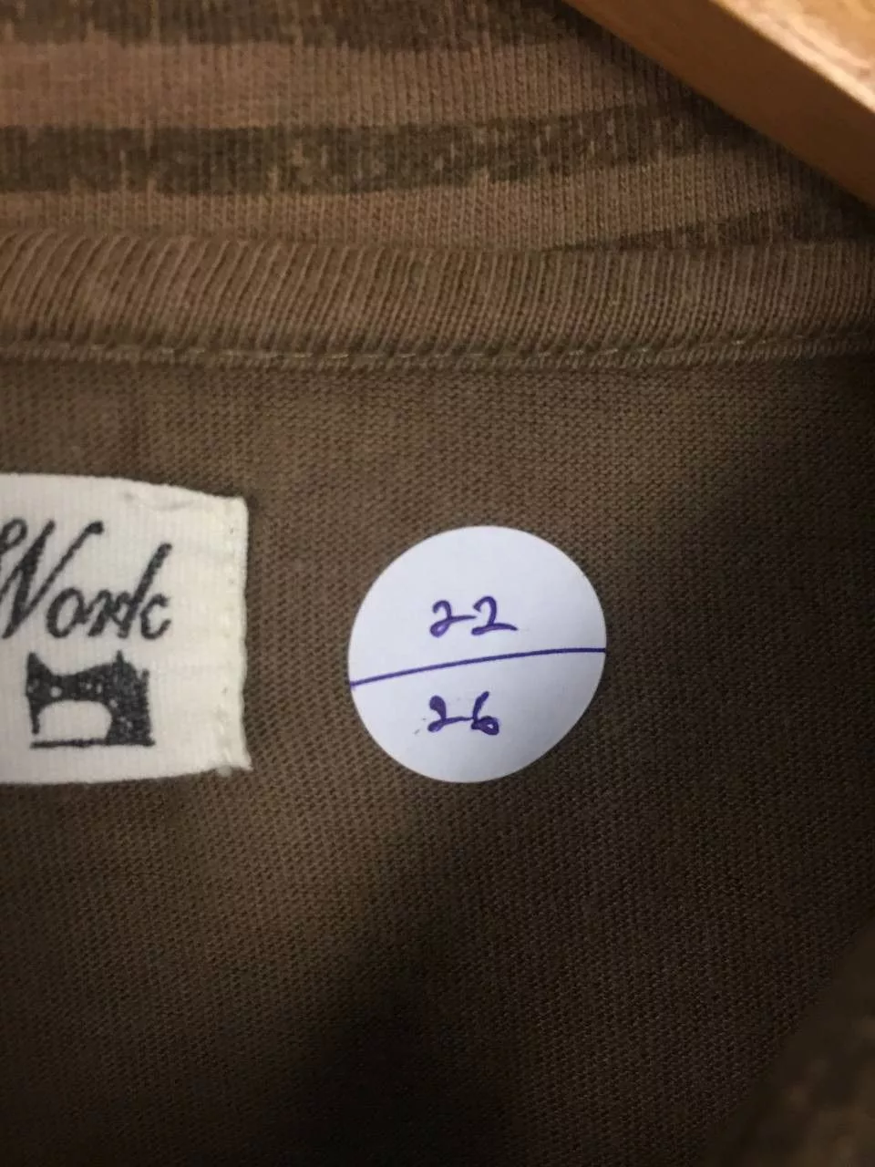 Global Work Polos Global Work × Japanese Brand Global Work Aztec Native Patterned Polo Tee Brown Streetwear
