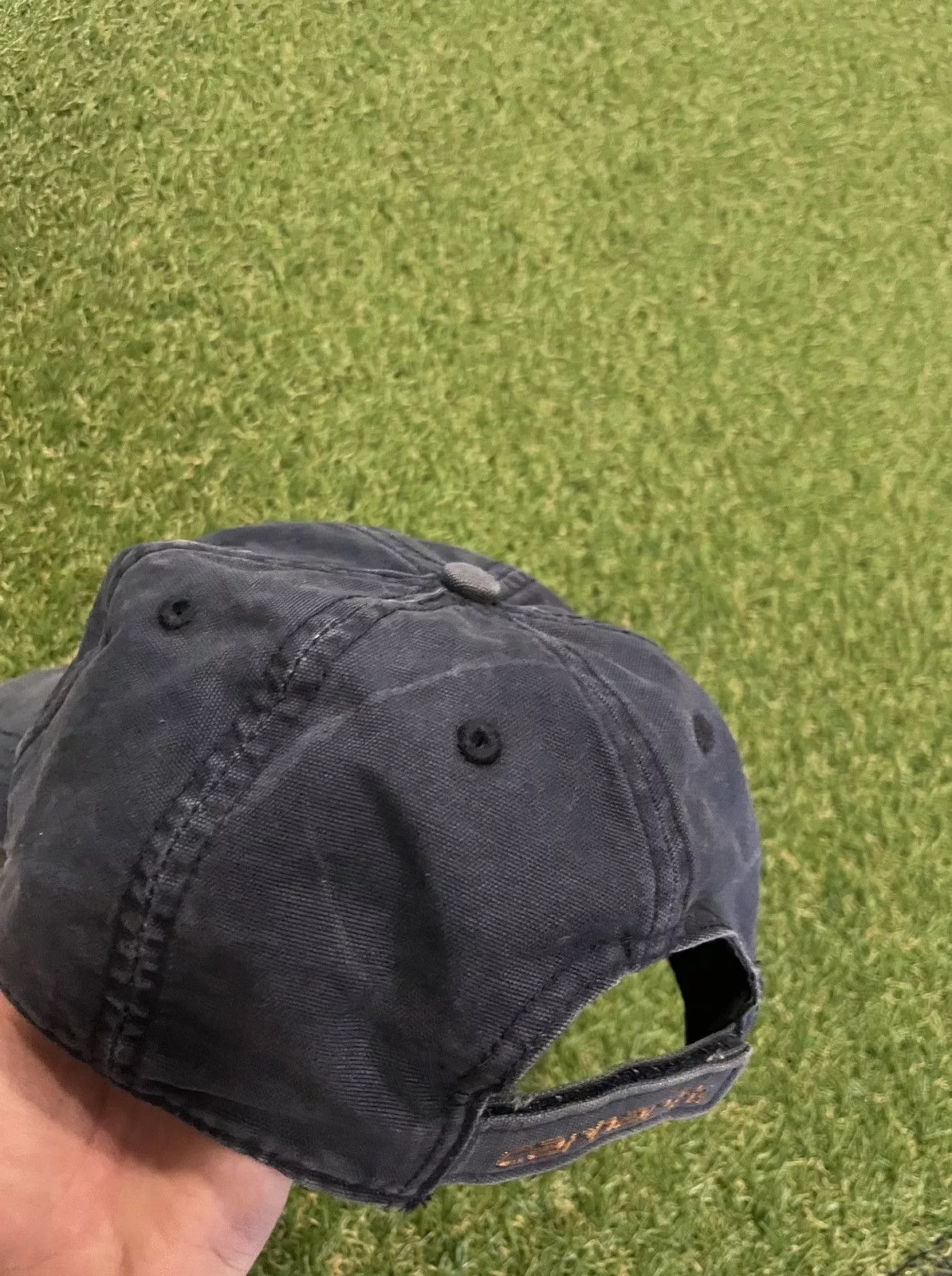 Carhartt Hats Carhartt × Vintage Vintage Cathartt cap distressed Blue