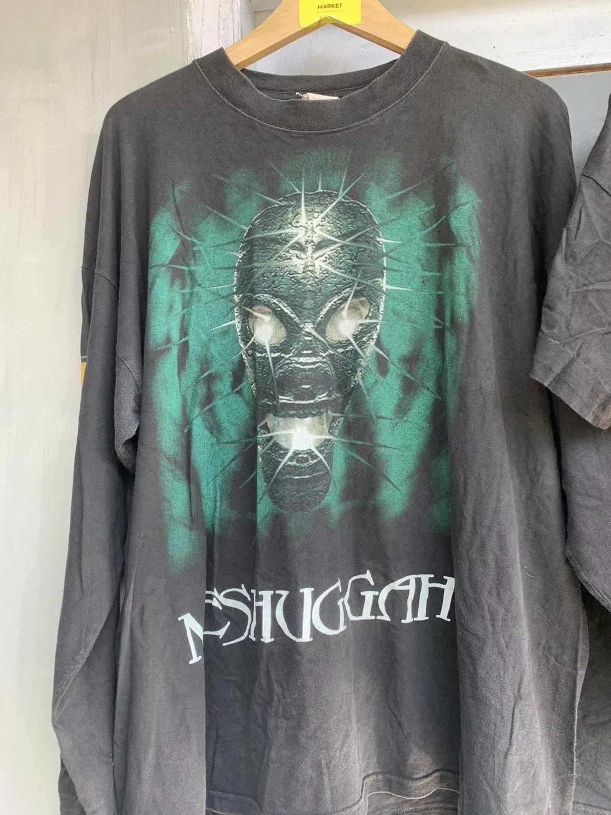 Vintage Long Sleeve T Shirts Vintage Meshuggah 97 Black