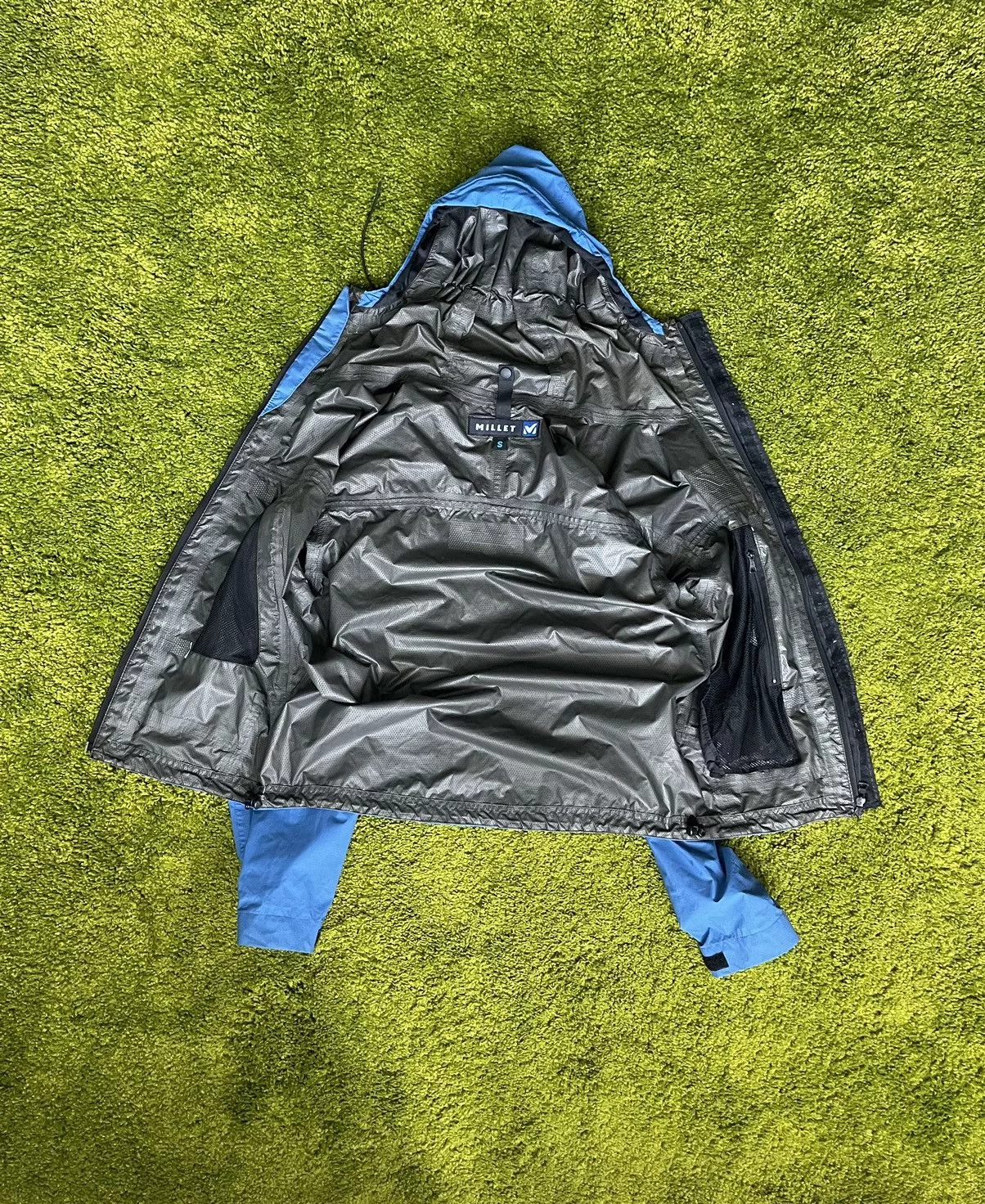 Goretex Light Jackets Goretex Millet gorpcore style Gore-Tex membrane jacket Blue