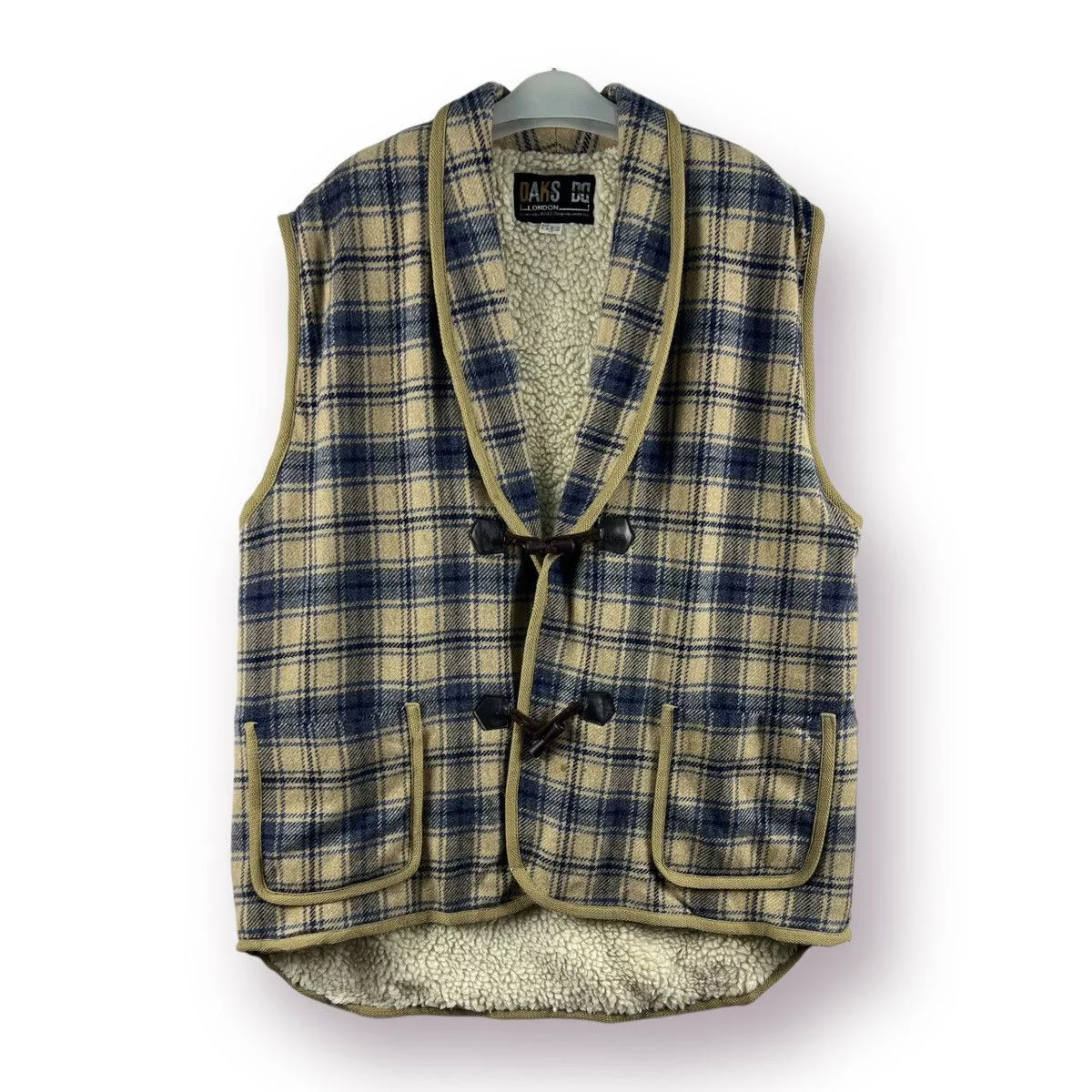 DAKS Vests DAKS × Liberty London 🔥 Daks London tartan Vest Beige