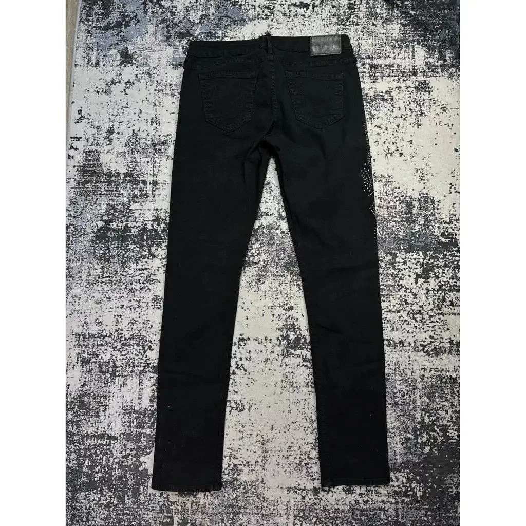 True Religion Jeans Black Size 30