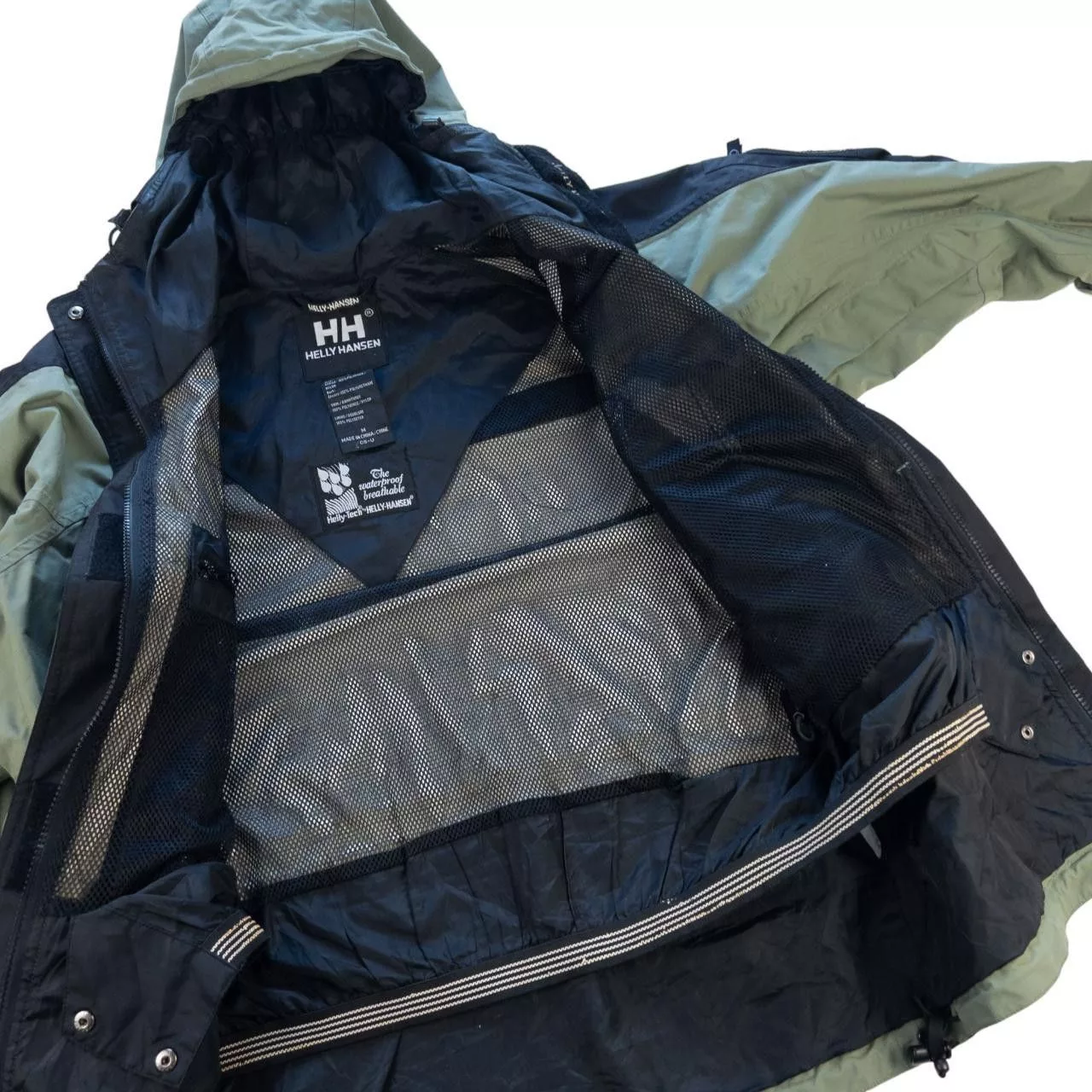 Helly Hansen Raincoats Vintage Helly Hansen Jacket Size M Green