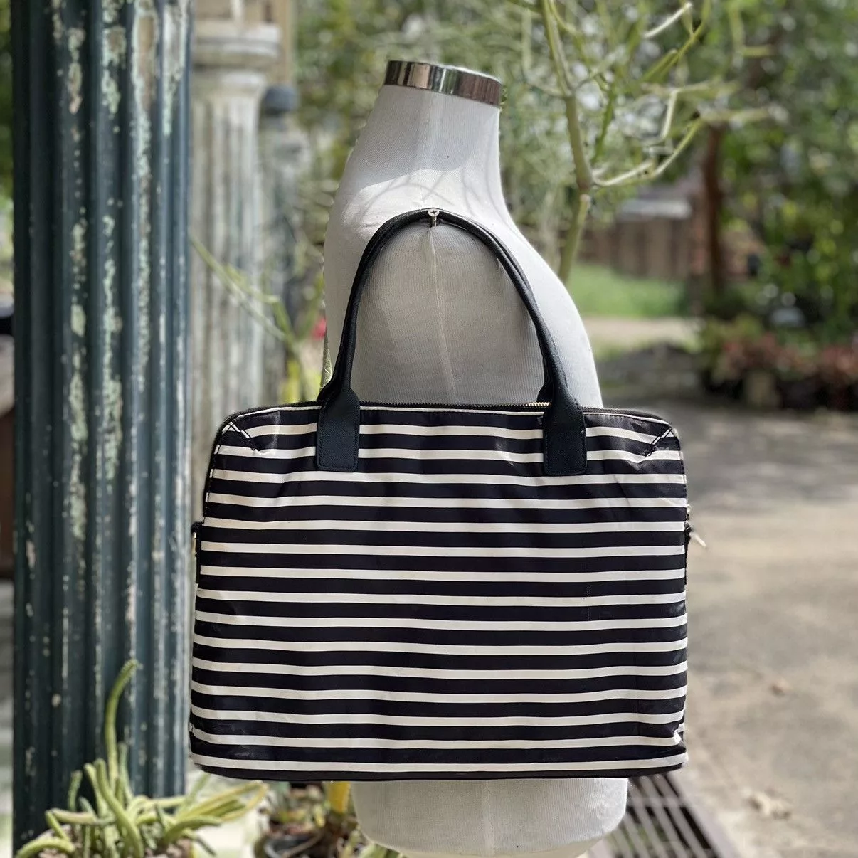 Kate Spade Other Kate Spade Classic Nylon Daveney Briefcase/laptop Bag Gray