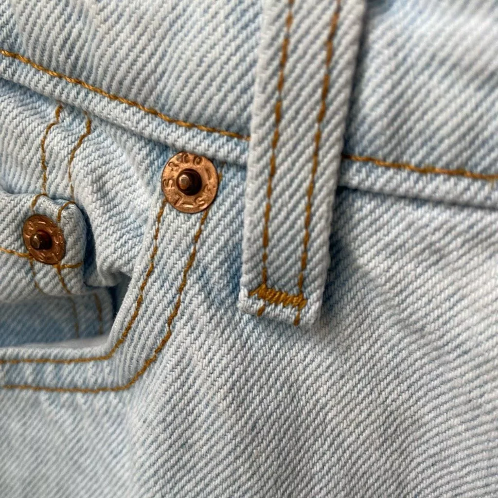 Levi's Jeans Levi's Levi’s Vintage 90s 521 Tapered Fit Jeans 16 Short Blue
