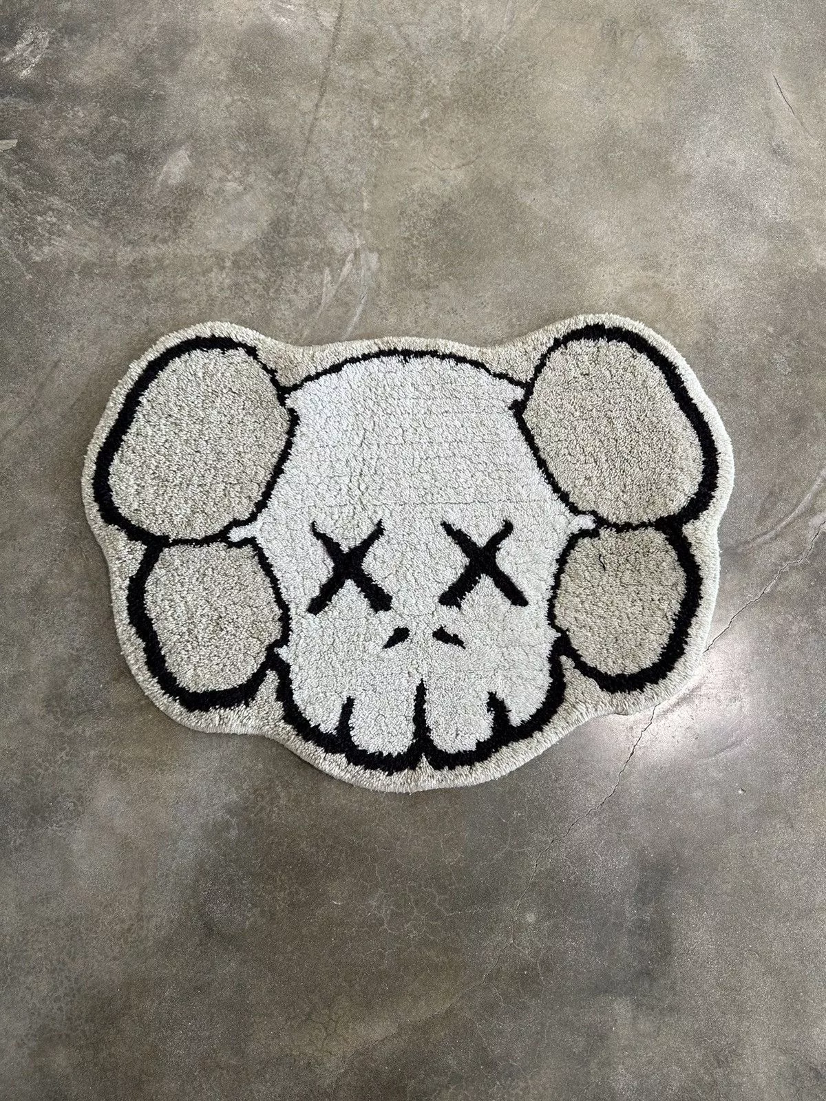 Gallery1950 Miscellaneous Gallery1950 × Kaws × Original Fake Kaws Rug Gray