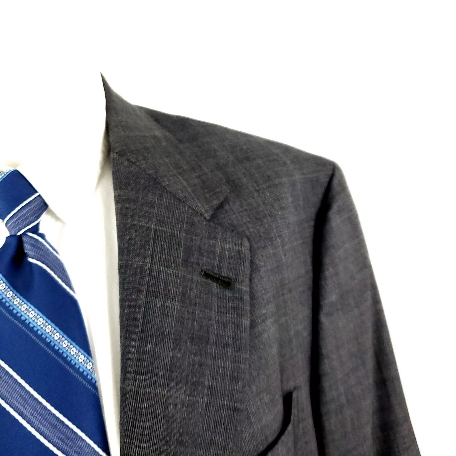 Hart Schaffner Marx Blazers Hart Schaffner Marx Wool 2 Button Blazer 42R Gray Sharkskin