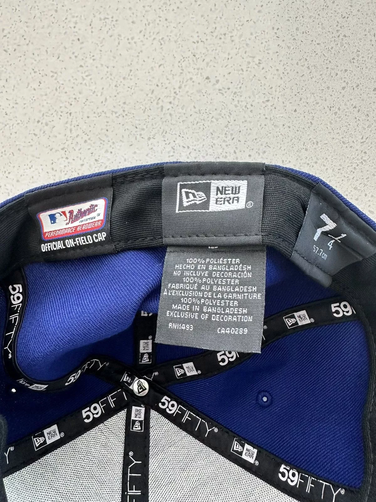 New Era Hats New Era Dodgers Cap Blue