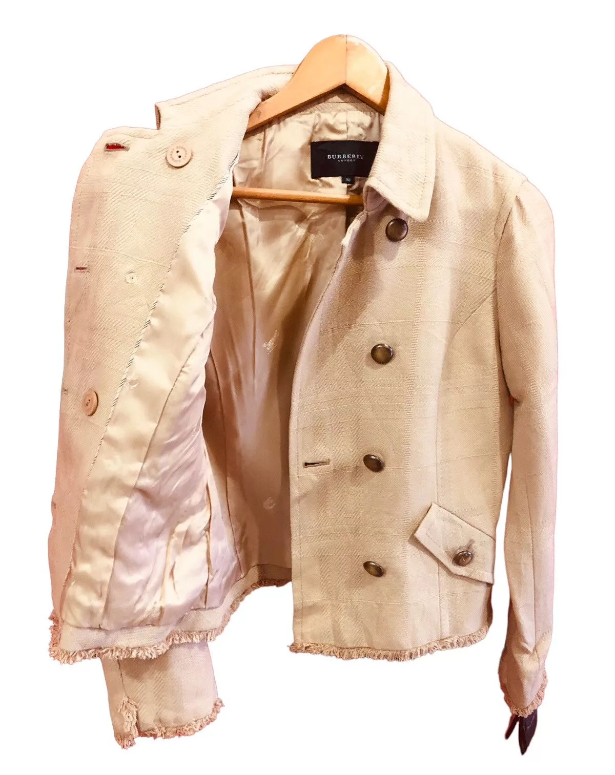 Burberry Heavy Coats Nice! Never Worn Burberry London Button Jacket Brown