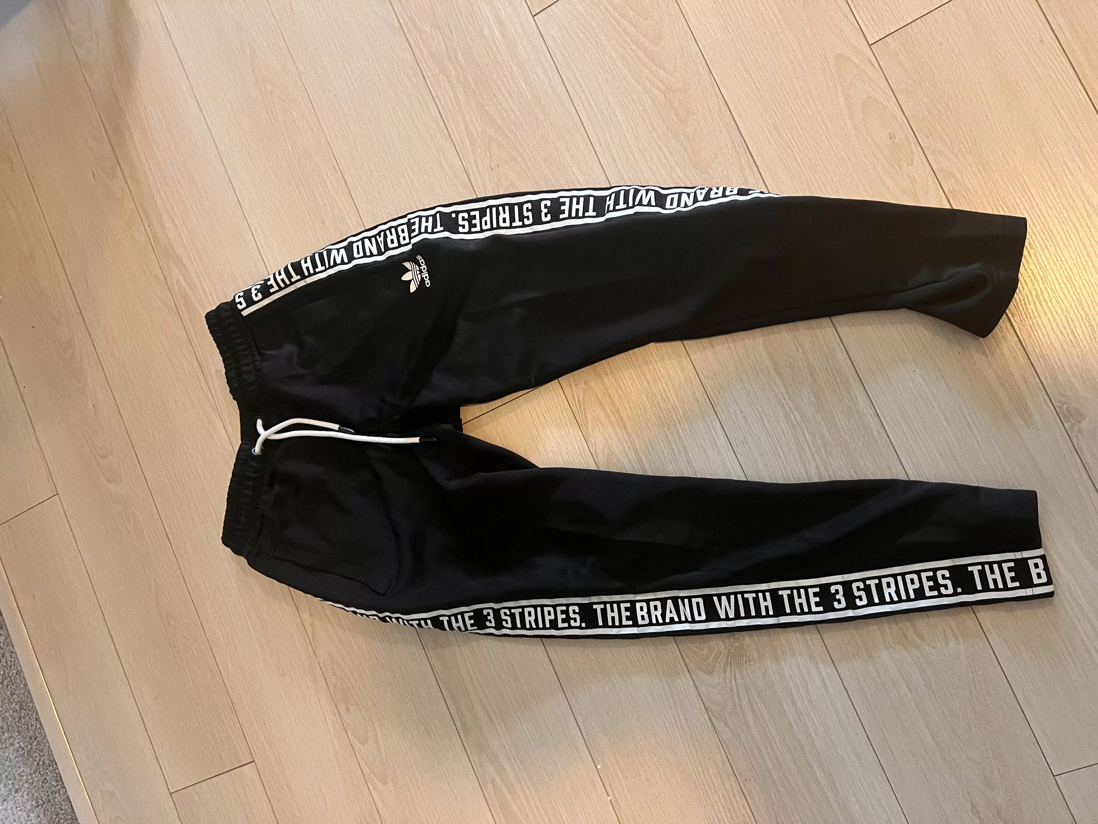 Adidas Sweatpants Joggers Adidas 3 Stripe Joggers Black