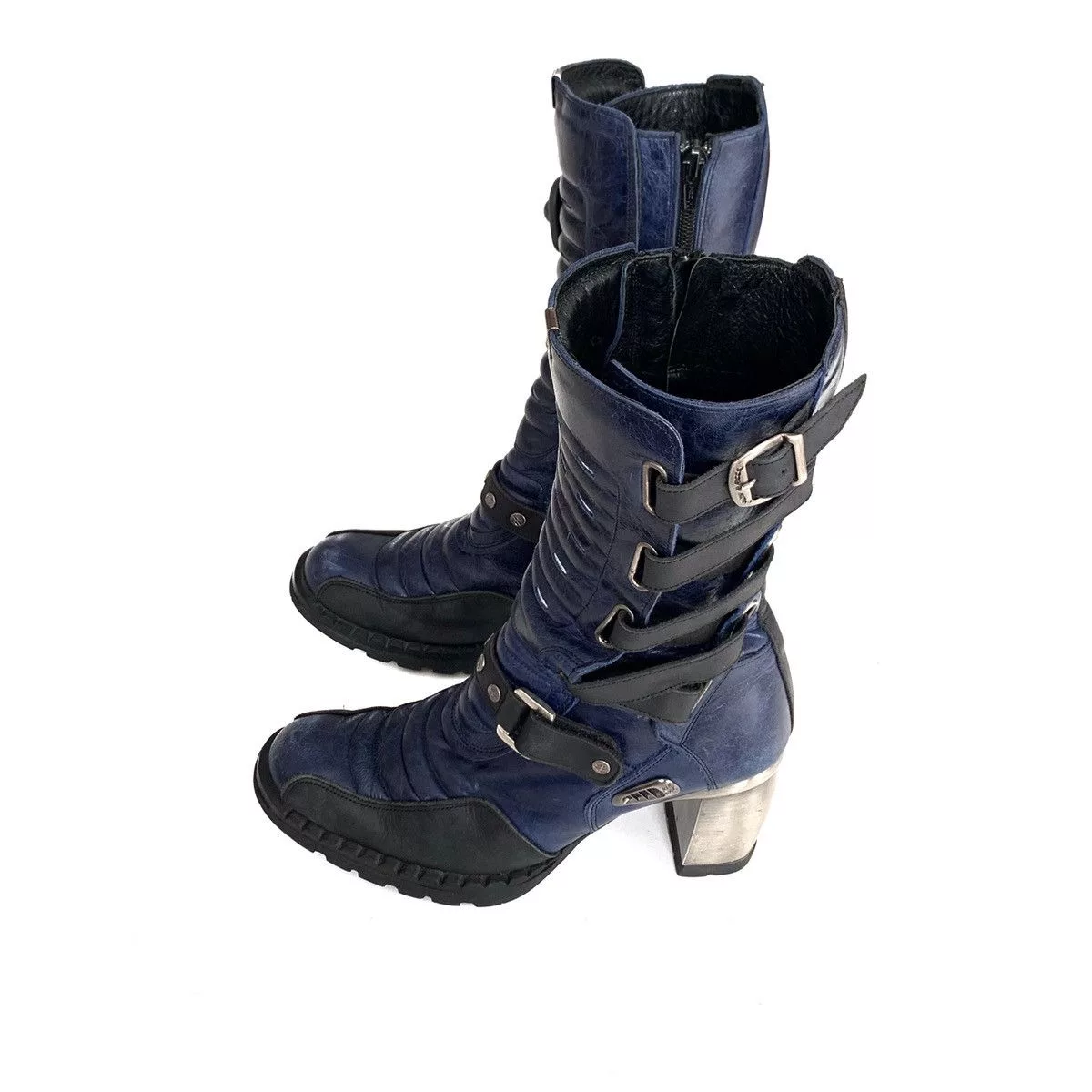 New Rock Boots New Rock Blue Boots Vintage Black