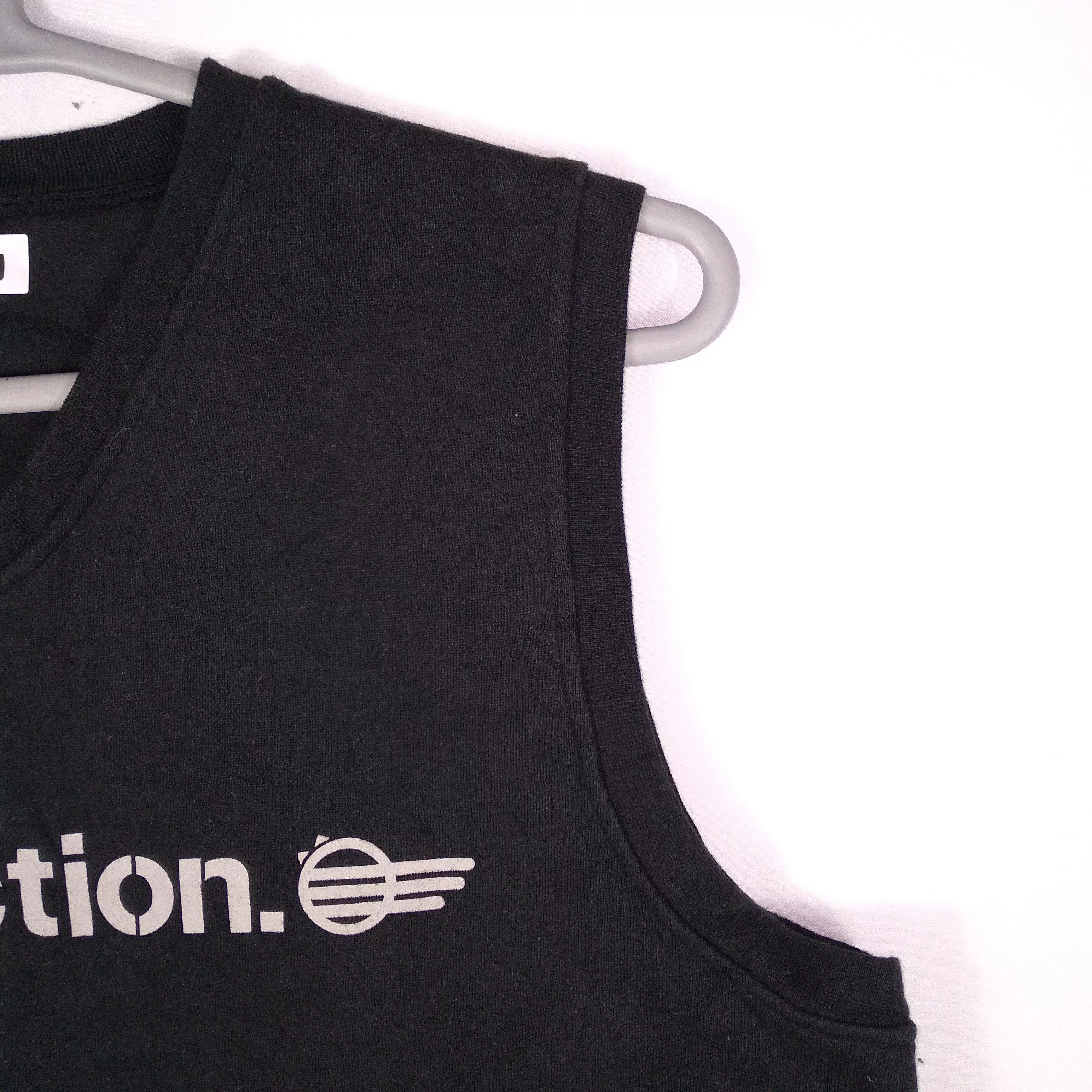 Ecko Unltd. Vests Ecko Unltd. × Vintage Vintage Ecko Unltd. Logo Spellout Outdoor Tanktop Sleeveless Black Streetwear