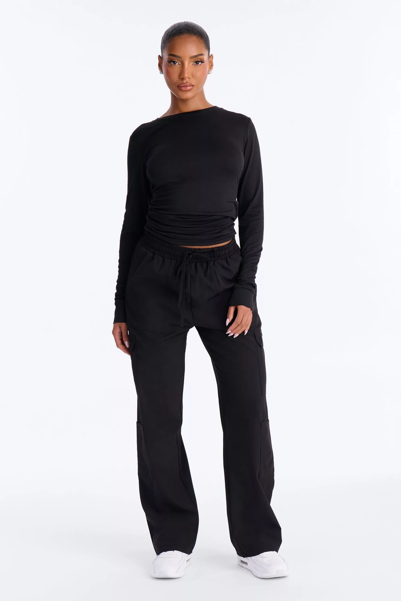 First Response Uniform Scrub Pant Bottom - Black
