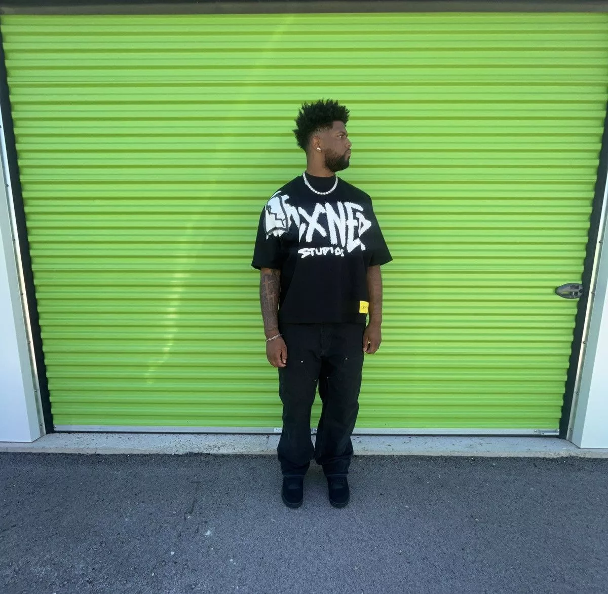 Other Short Sleeve T Shirts Other LXNER Studios Box Tee Black