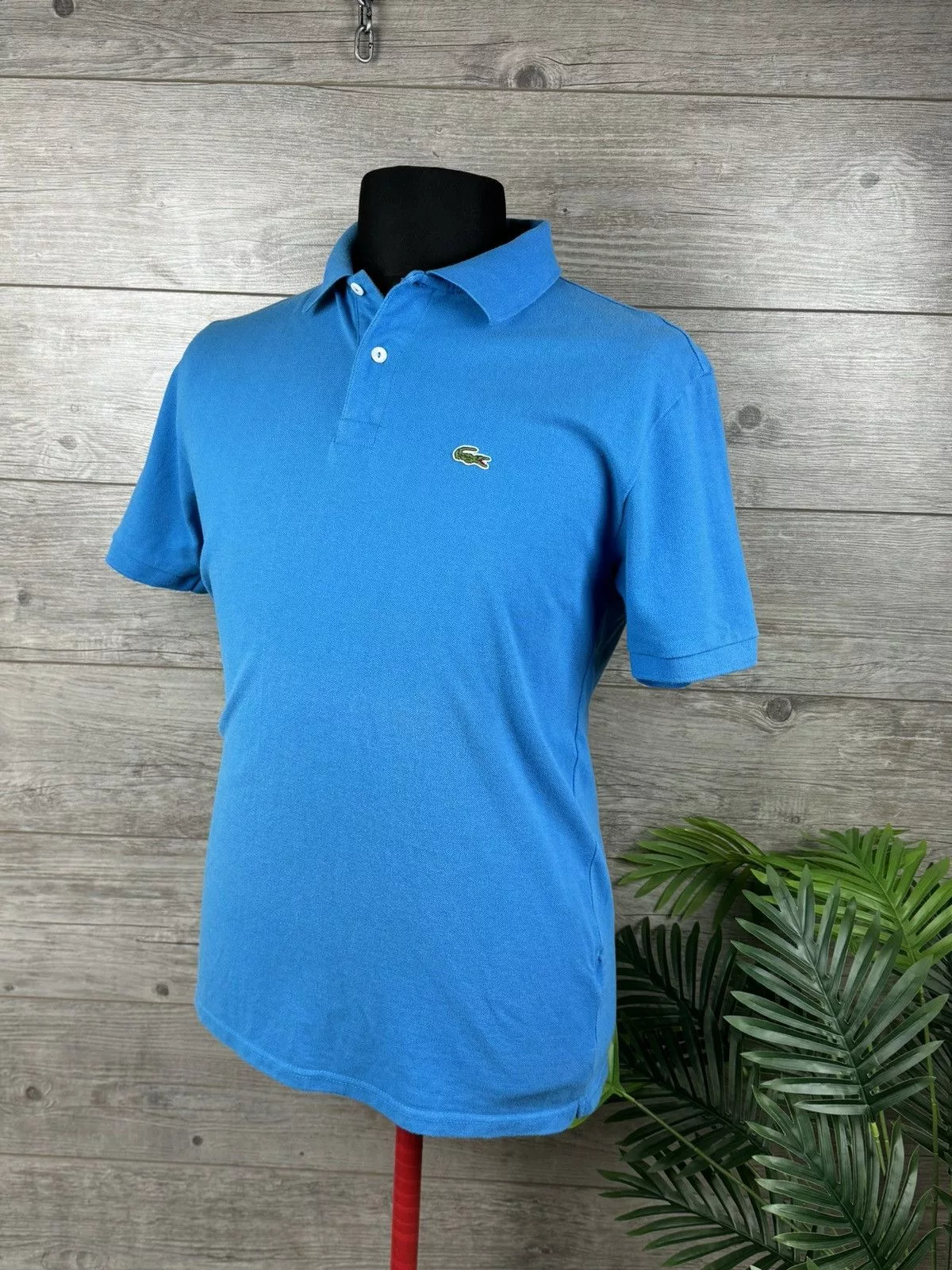 Lacoste Polos Lacoste × Vintage LACOSTE POLO TEE RARE VINTAGE SIZE L 🛍️ Blue Luxury