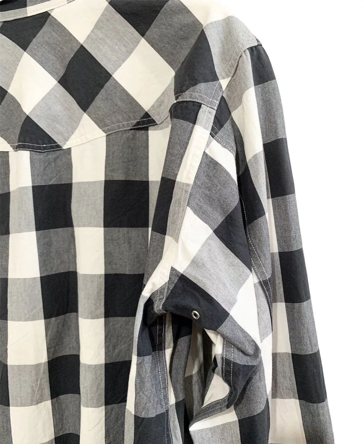 Ben Davis Light Jackets Ben Davis × Vintage Ben davis plaid work light jacket Black Workwear