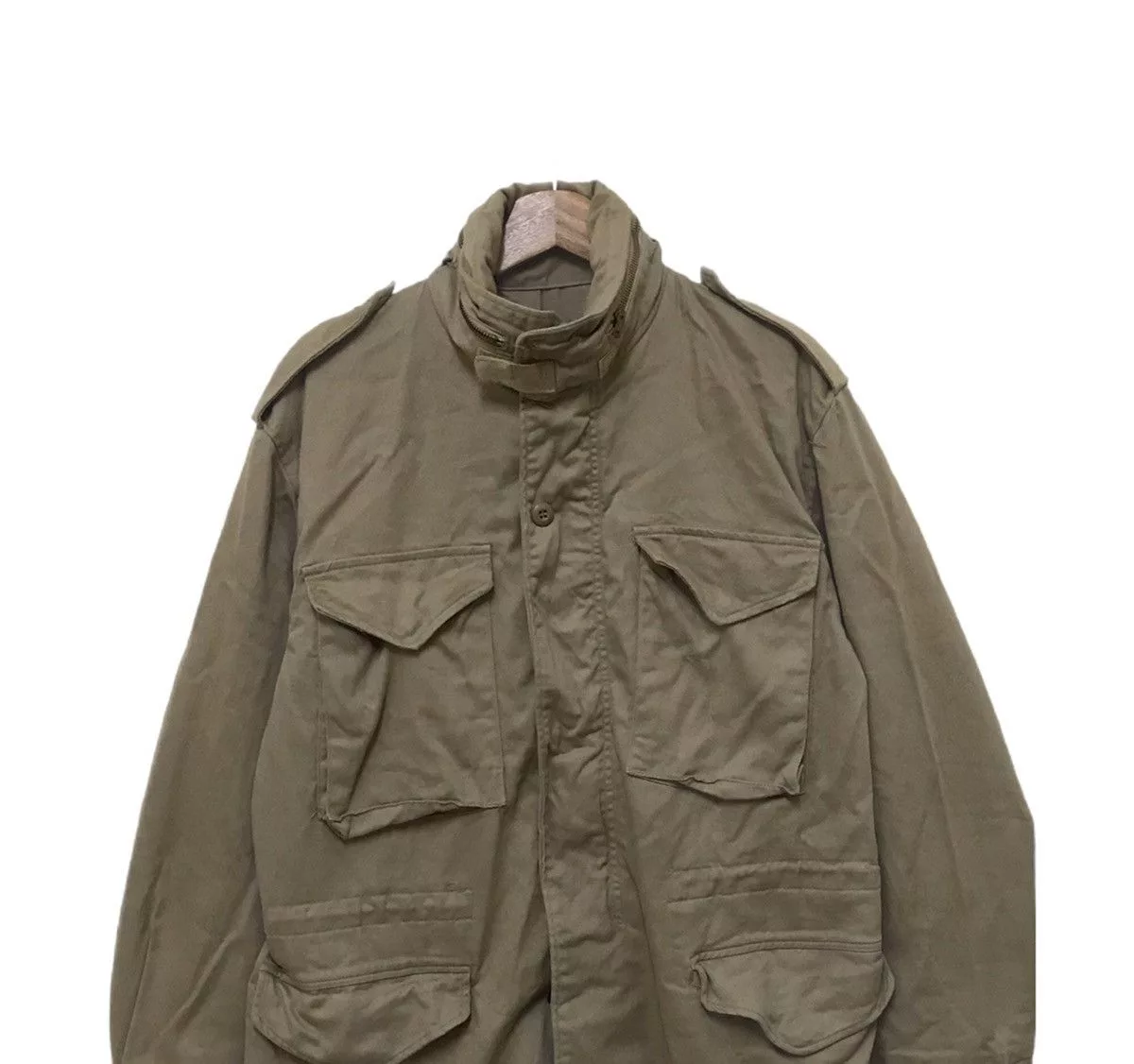 Alpha Industries Heavy Coats Alpha Industries Man Field Cold Weather Multipocket Jacket Beige