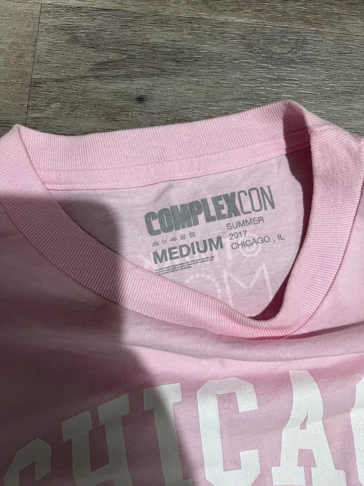 Takashi Murakami Short Sleeve T Shirts Takashi Murakami 2017 complex con Pink