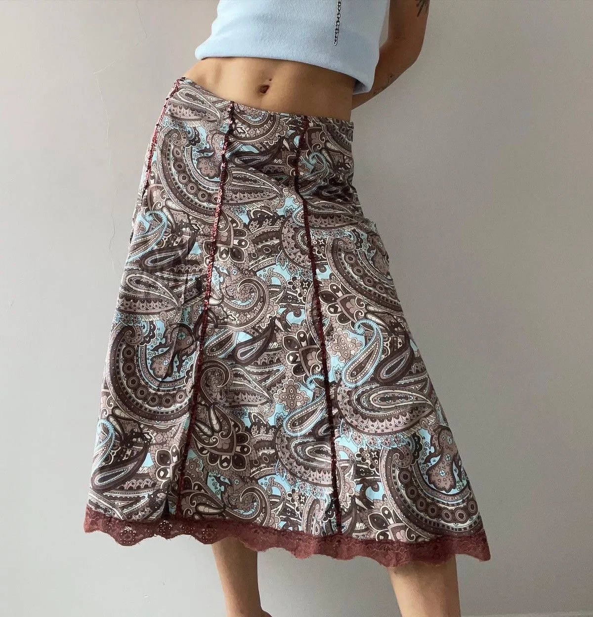 Vintage Maxi Skirts Vintage 2000’s skirt Brown