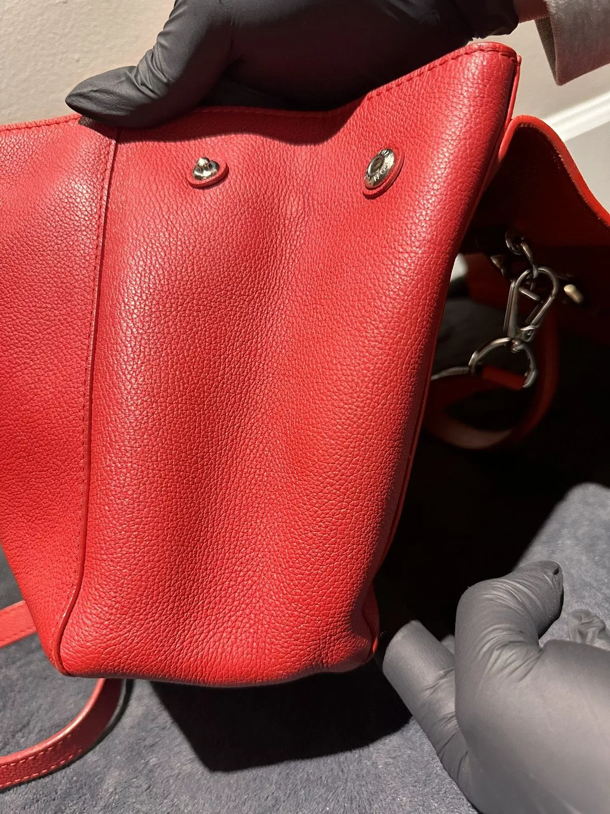 Louis Vuitton Handle Bags Louis Vuitton Red 2 Me Lock