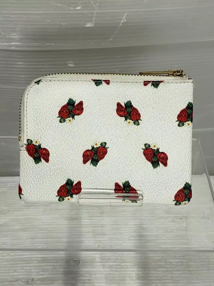Undercover Wallets Undercover Floral Coin Case White