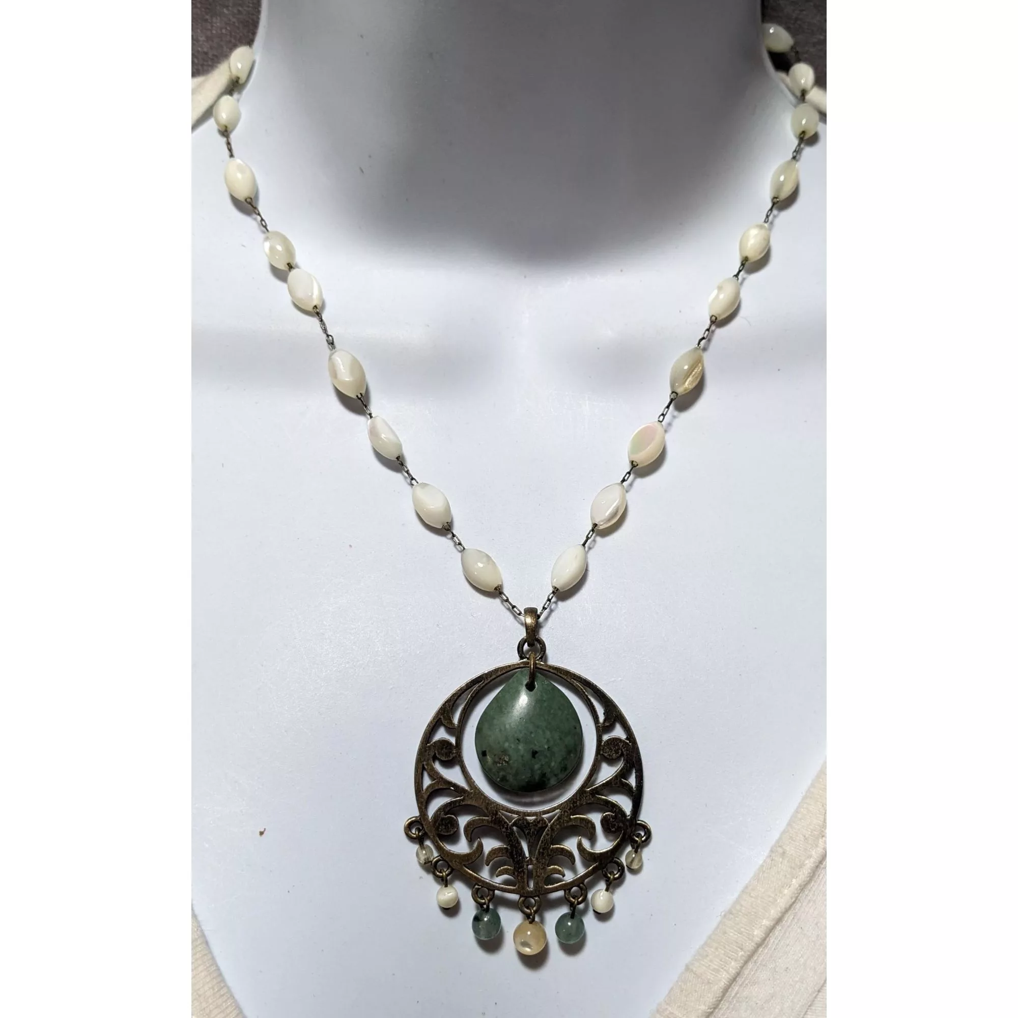 Monet Necklaces Monet Money Bohemian Shell Necklace Gold