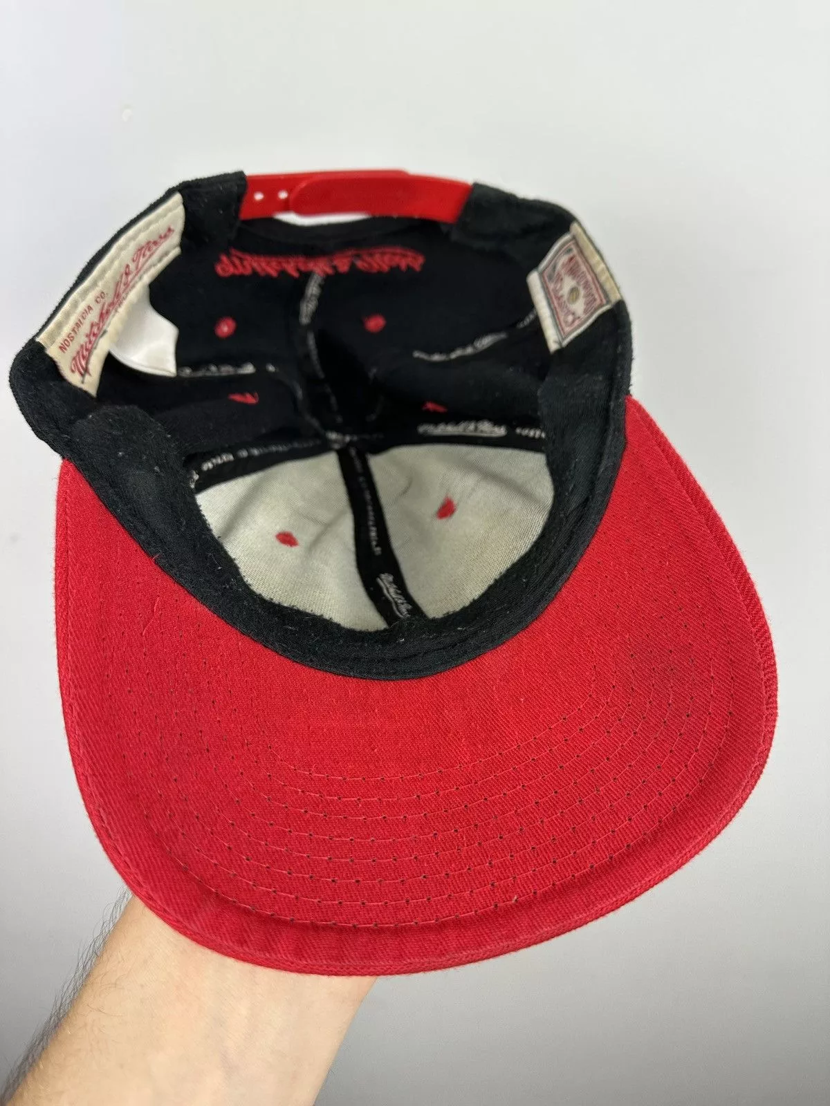 Mitchell & Ness Hats Mitchell & Ness × NBA Vintage Chicago Bulls NBA Mitchell & Ness Cap Black