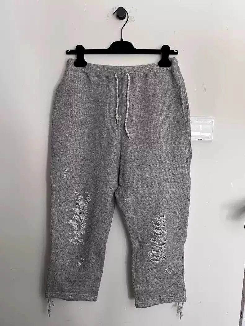 Maison MIHARA YASUHIRO Cropped Pants Maison MIHARA YASUHIRO Mihara Yasuhiro's cropped trousers Gray