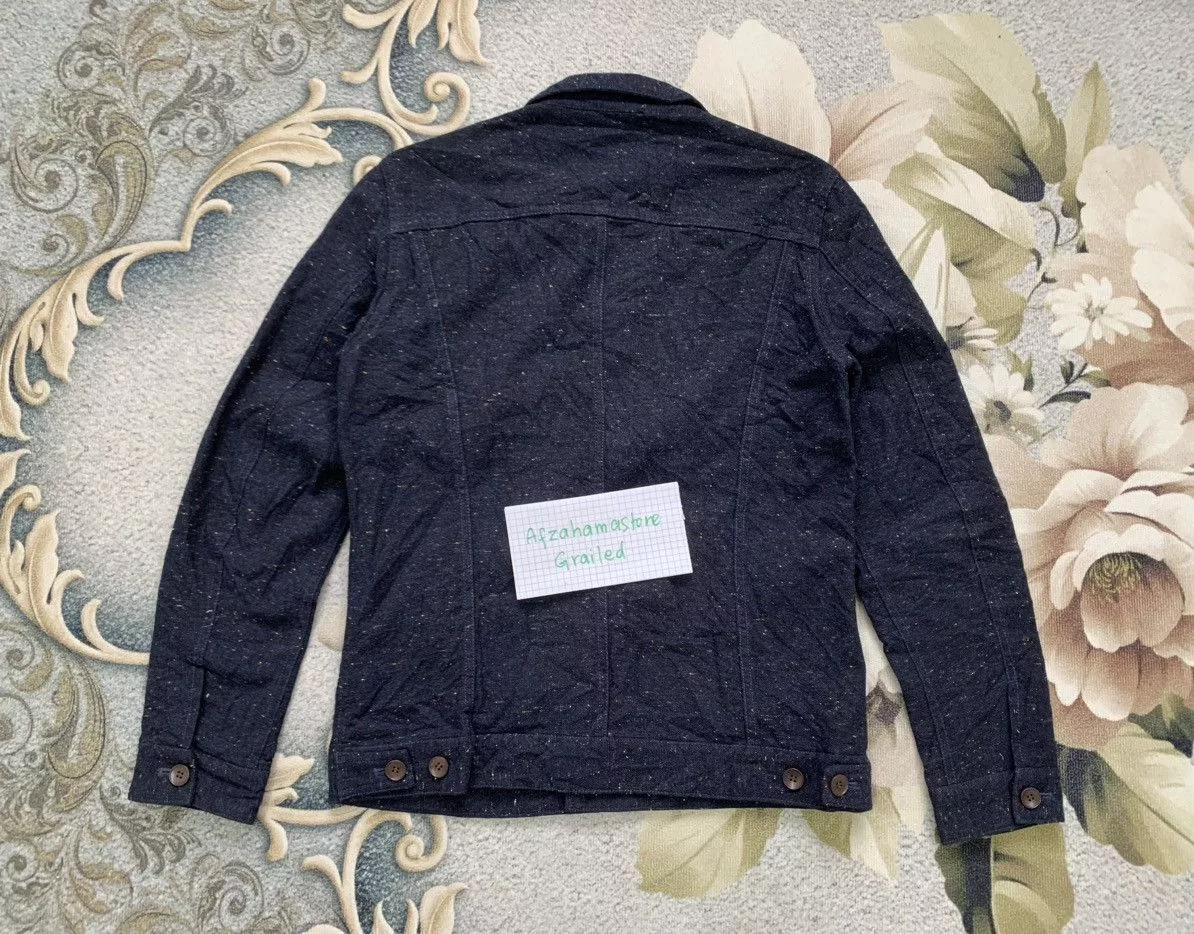 R.Newbold Light Jackets Nice R.Newbold Blend Wool Jacket Blue